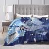 Detective Conan Blankets Fleece Print Multi-function Ultra-Soft Throw Blankets for Bed Couch Bedspreads