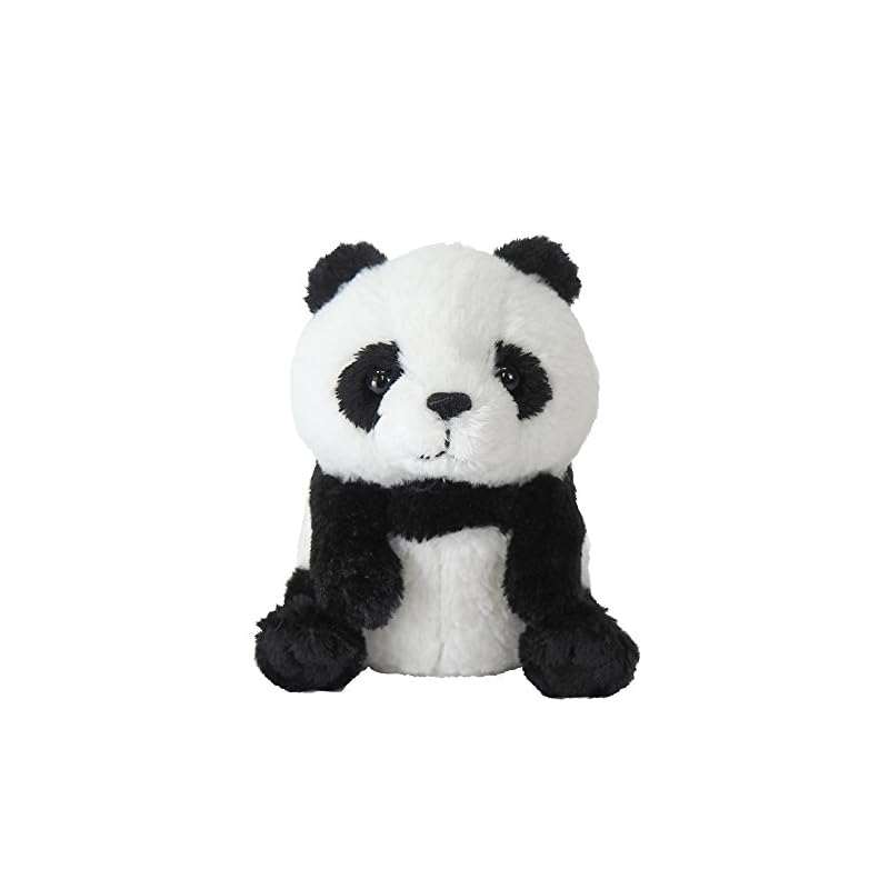 SunLemon Fluffy's Panda Small Plush Toy, 10 X 14 X 12 Cm, Animal, P-4792