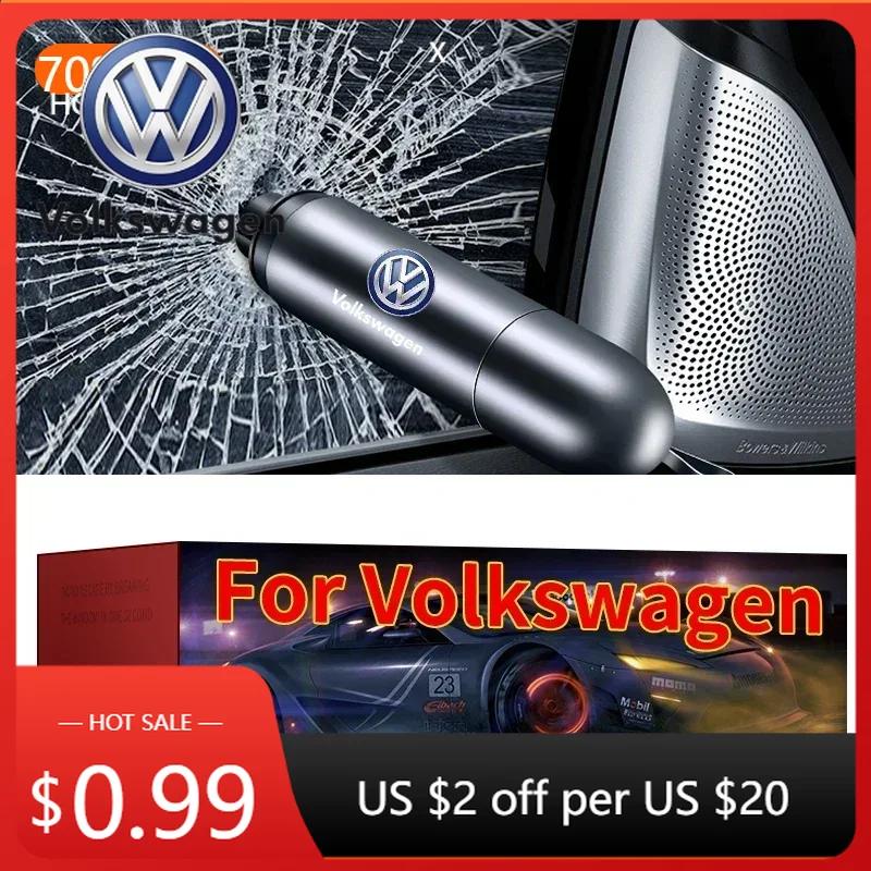 For VOLKSWAGEN VW Polo B5 2025 Hot For Volkswagen Car Mini Safety Hammer Auto Seat Belt Cutter Life-Saving Emergency Window Brea
