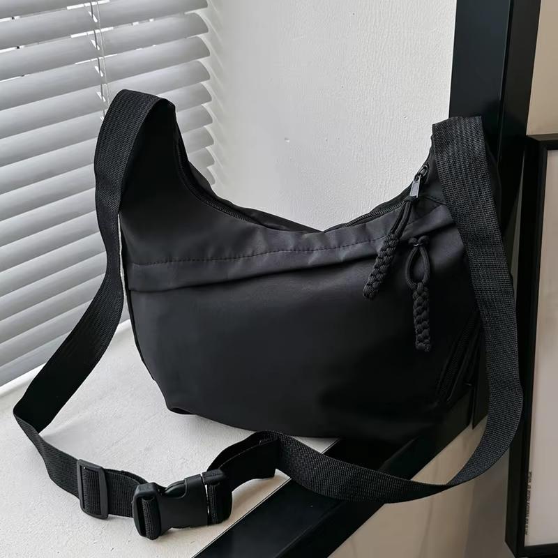

Lady s Mini Cross-Body Phe Bag Street-Style Small Shoulder Shell Bag Lightweight Casual Trendy Accessory чёрный