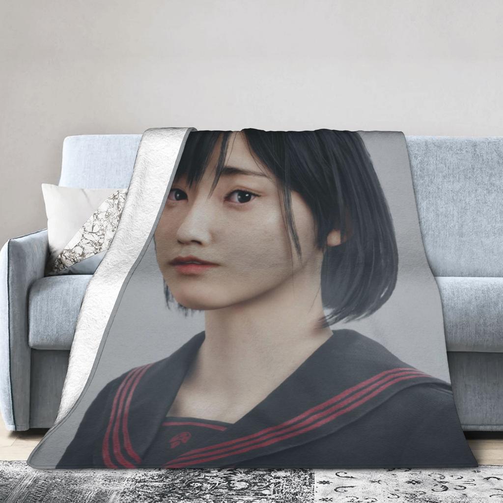 Silent Hill f Game Poster Blankets Quality Super Warm Throw Blanket Autumn Kids Home Decor Fashion Bedspread