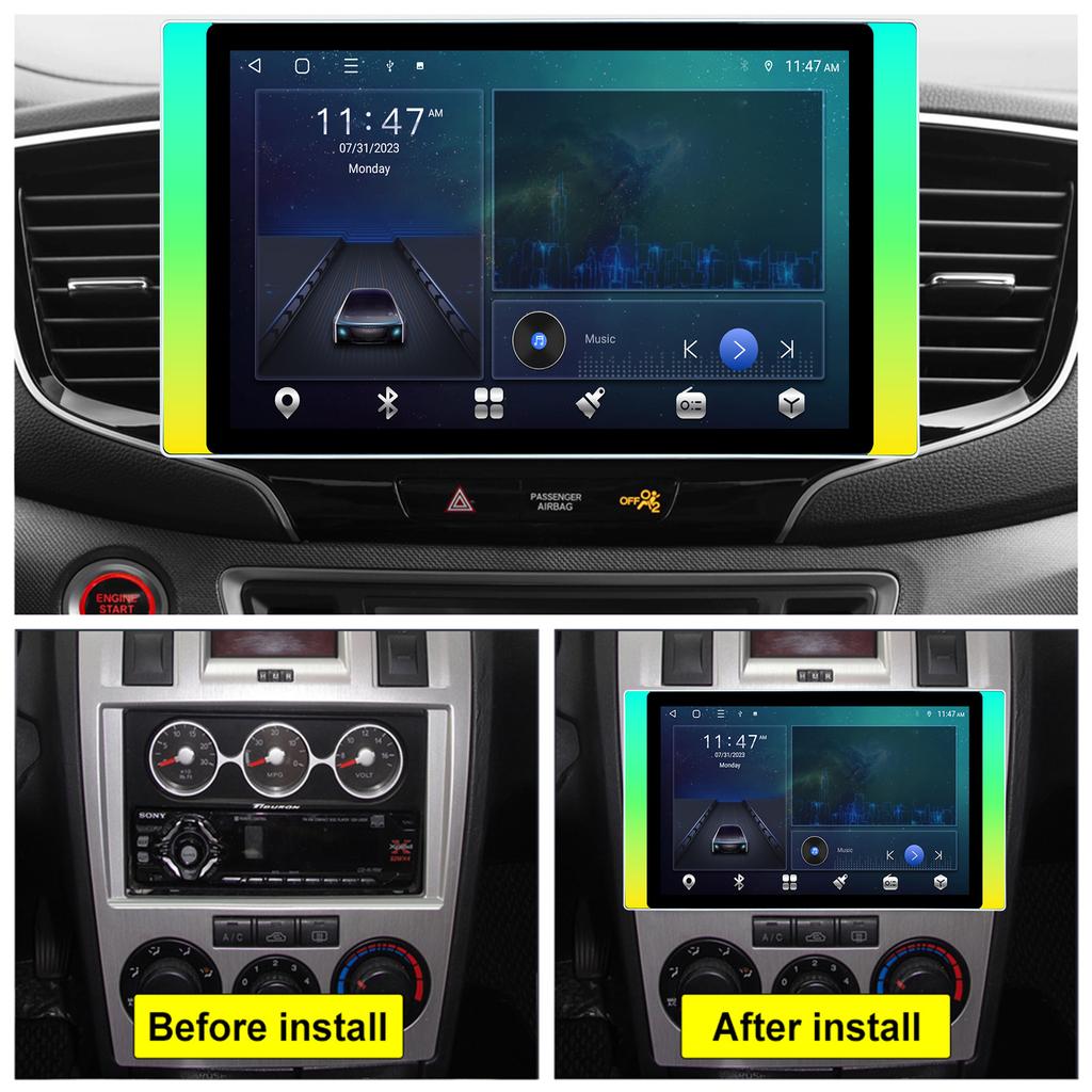 11.5"  Universal Android Οθόνη Ασύρματο Carplay Αυτοκινήτου Video DVD Player Universal Κεντρική Μονάδα GPS Carplay 5G Wifi BT5.4