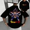 New Dragon Ball Goku Printed Shortsleeved Bandai Mens and Womens 2026 Summer Loose Breathable and Sporty Fashion Tshirts