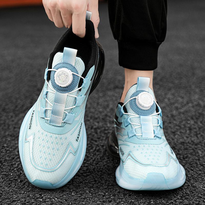 Men's Running Shoes Full Palm Carbon Plate Fashion Sport Shoes Marathon Racing Shock-absorbing Lightweight Sneaker Mesh Sneakers