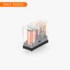 ENMG G2R-2-12VDC 24VDC Miniature Relay G2R-1-24VDC G2R-1-E 5V Flame Retardant Dustproof ABS High-Transparency Material Relays 5