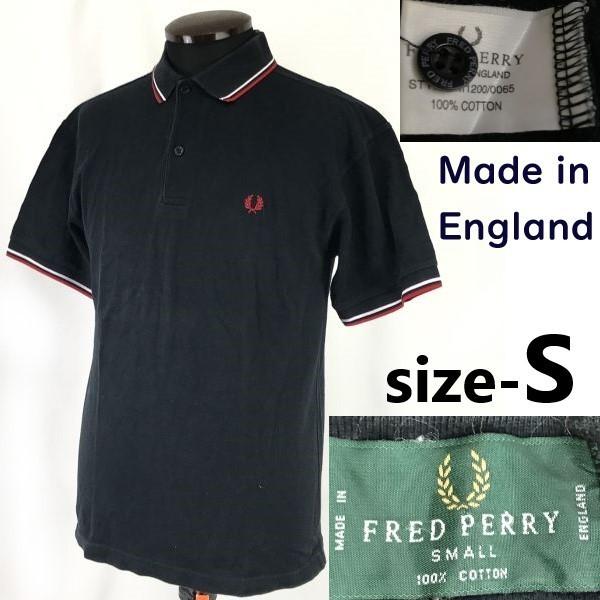 England Made FRED PERRY Tip Line Short Sleeve Polo Shirt Men S Black Logo Embroidery Tops Shirts cBH718(USED)