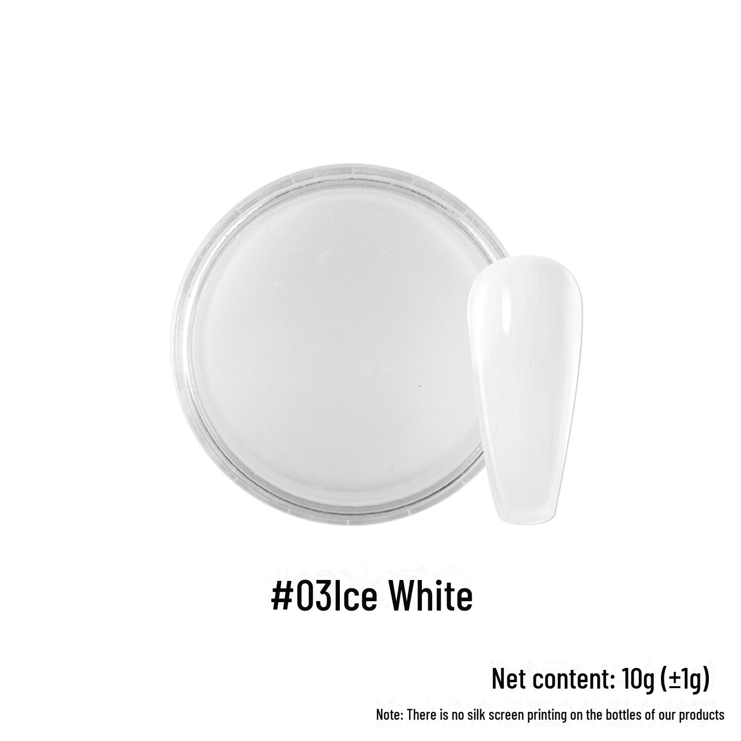 

Набір кристалічної пудри для нігтів: French Pure Color, Carving, Multi-Color, 4-in-1 DIY Nail Nail Nail Nail FA082-S2-3 10g bottle прозорий