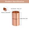 3/4 Inch Copper Sweat Adapters Sweat End Copper Tube Fittings for Air Conditioning Systems Refrigeration Pipe Connection