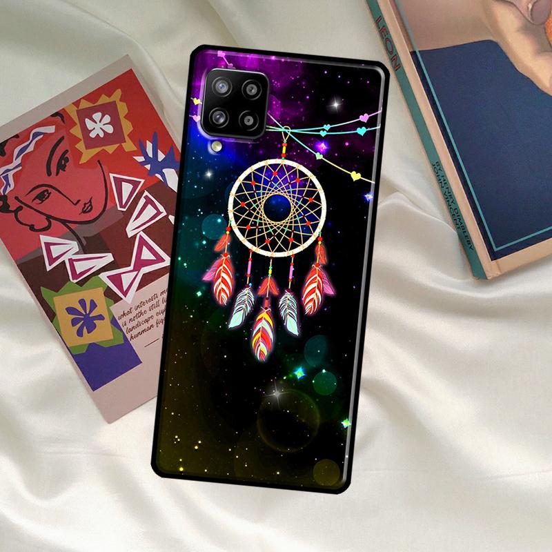 Retro Feather Dreamcatcher Case For Samsung Galaxy A56 A36 A06 A13 A53 A32 A12 A22 A52 A35 A26 A16 A55 A15 A54 A34 A14