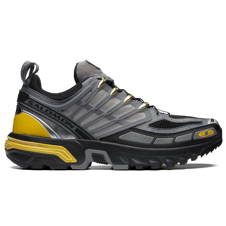 SALOMON Acs Pro Advanced Mesh Cushioning Non-Slip Durable Low-Top Hiking Shoes Unisex Hiking Shoes Gray 416392