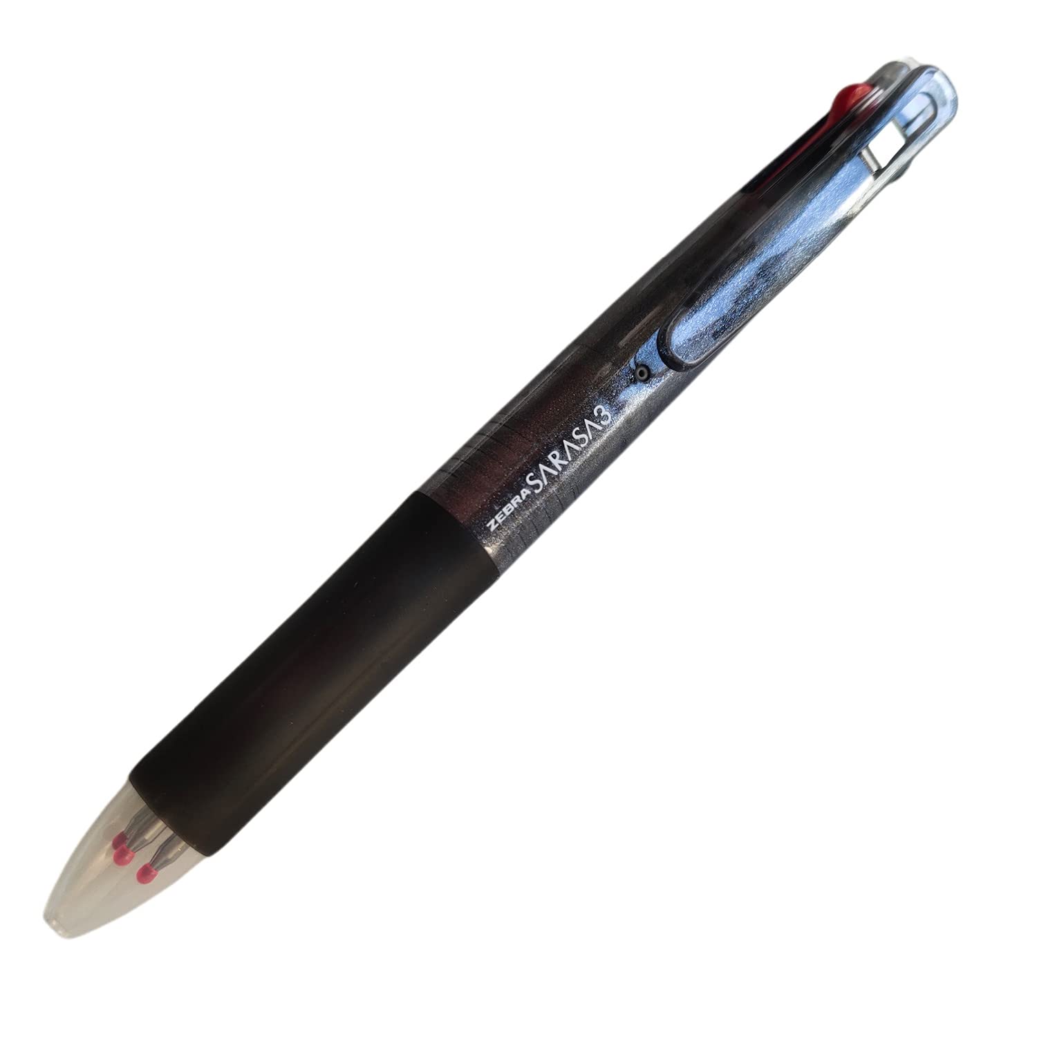Zebra Sarasa 3 Gel Ballpoint Pen Black x 3-Color P-J3J2-BK 14.31cm 1.35cm