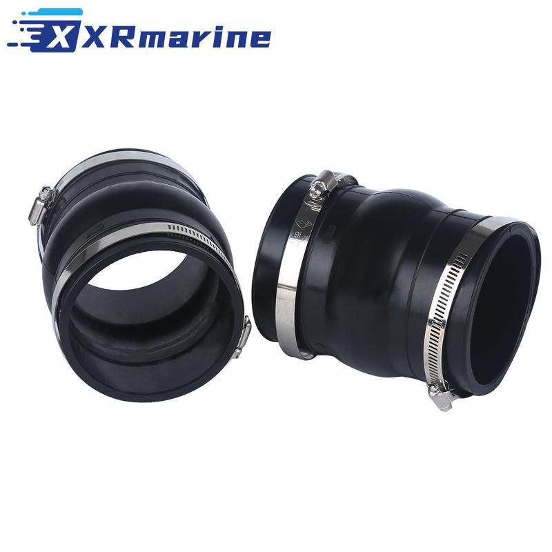 2 PCS Exhaust Hose Bellows Compatible with Volvo Penta OMC 3852741 3863450 0778067 911741 913591 18-27801
