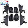 4 or 8 Outside or Ide Door Handle Front Rear Left Right For Hyundai Atos Amica Sanatro 1997-2000 2001 2002 2003 2004 2005