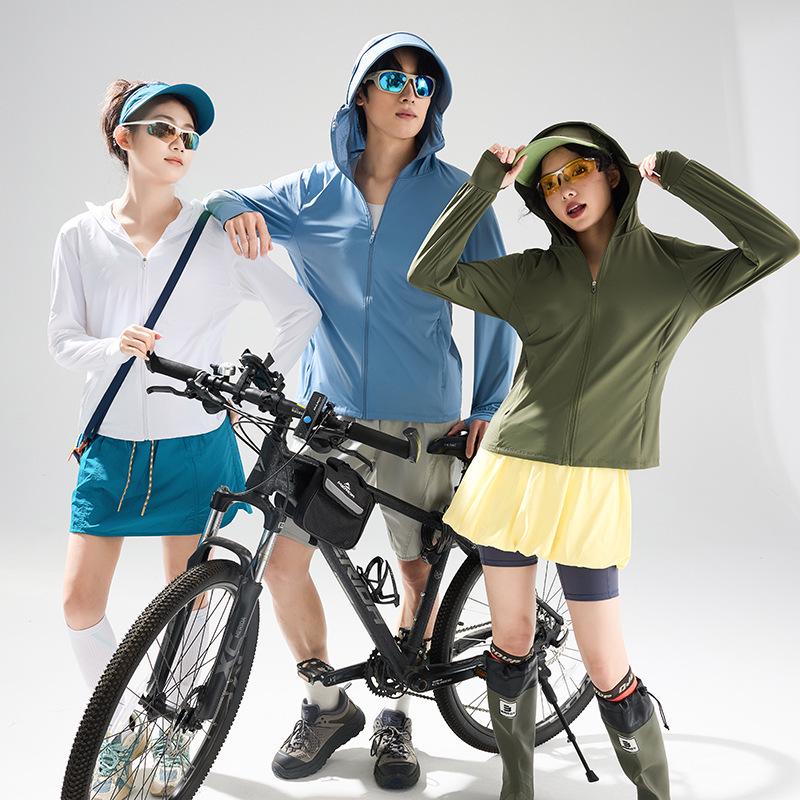 UPF50+ Breathable Sun Protection Clothing - Ice Feel, Skin-Friendly, Anti-UV for Men & Women Outdoor Fishing