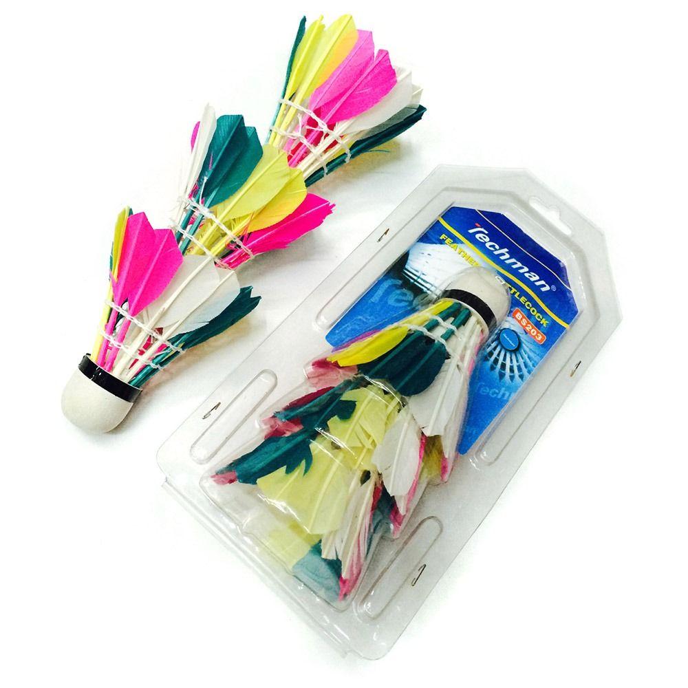 

Quality Foam Head Sport Accessoires Feather Badminton Colorful Shuttlecock Ball Training Supplies