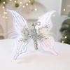 with Clip Christmas Butterflies Ornaments Christmas Tree Decoration  New Year Celebration