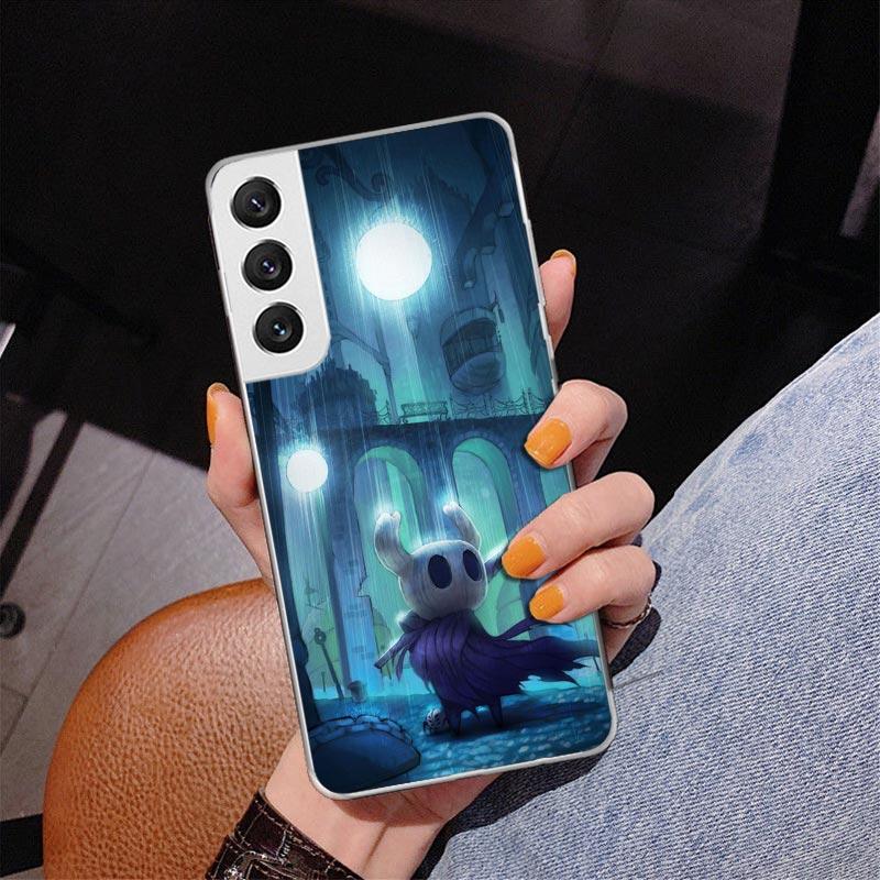 Hollow Knight Cartoon Phone Case For Samsung Galaxy S24 S25 Edge S26 Ultra S23 S22 S21 Plus S20 FE + Personalized Print Cover Ga