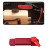 Red 12-Way Bus Bar for Auto, Marine