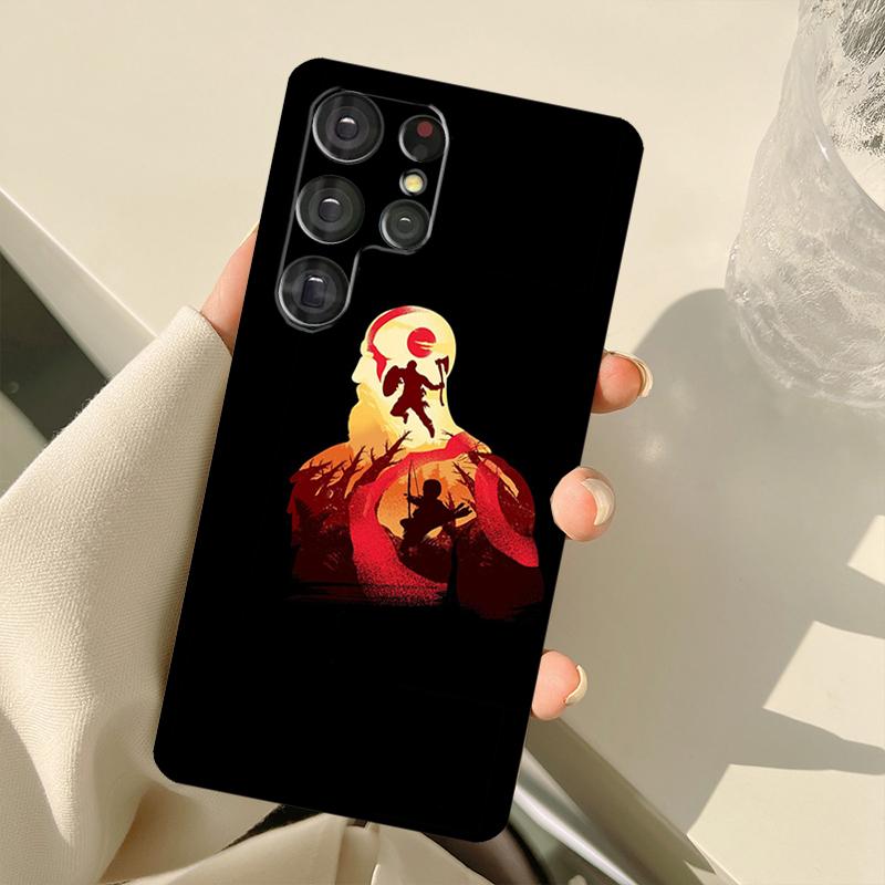 

Kratos God of War Case For Samsung Galaxy S24 Ultra S21 S22 S23 S25 Ultra S9 S10 Plus S20 FE S25 FE Back Cover Galaxy S24