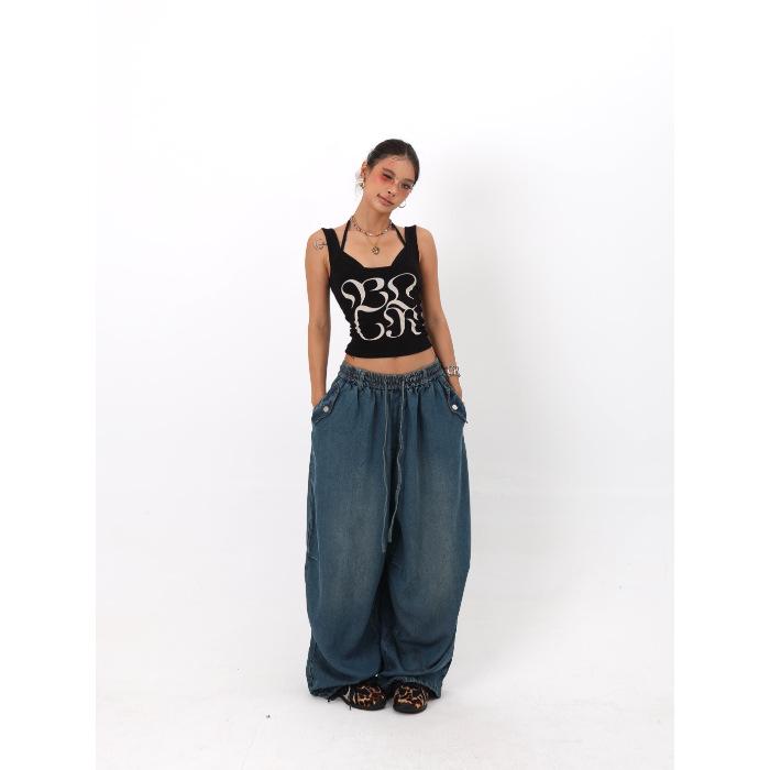 Women s Sexy Hollow Halter Crop Top - Irregular Niche Design Small чёрный
