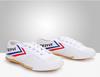 DF/501 Soft Sole Athletic Canvas Shoes - Comfort Zone Wushu Sneakers (White)
