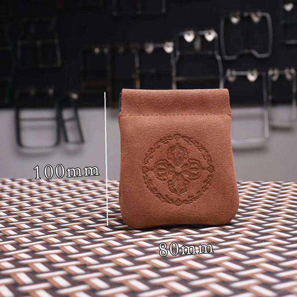 Versatile Jewelry Case Portable Storage Bag for Necklaces/Earrings/Rings Soft Flannelette Leather Jewellery Pouch