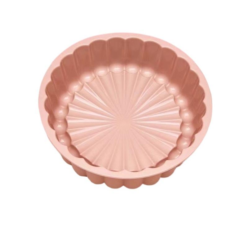 Silicone Cake Mold Bread Toast Shortcake Cake Sponge Mould Square Round Spiral GearBaking Pan Tray Mold 3D