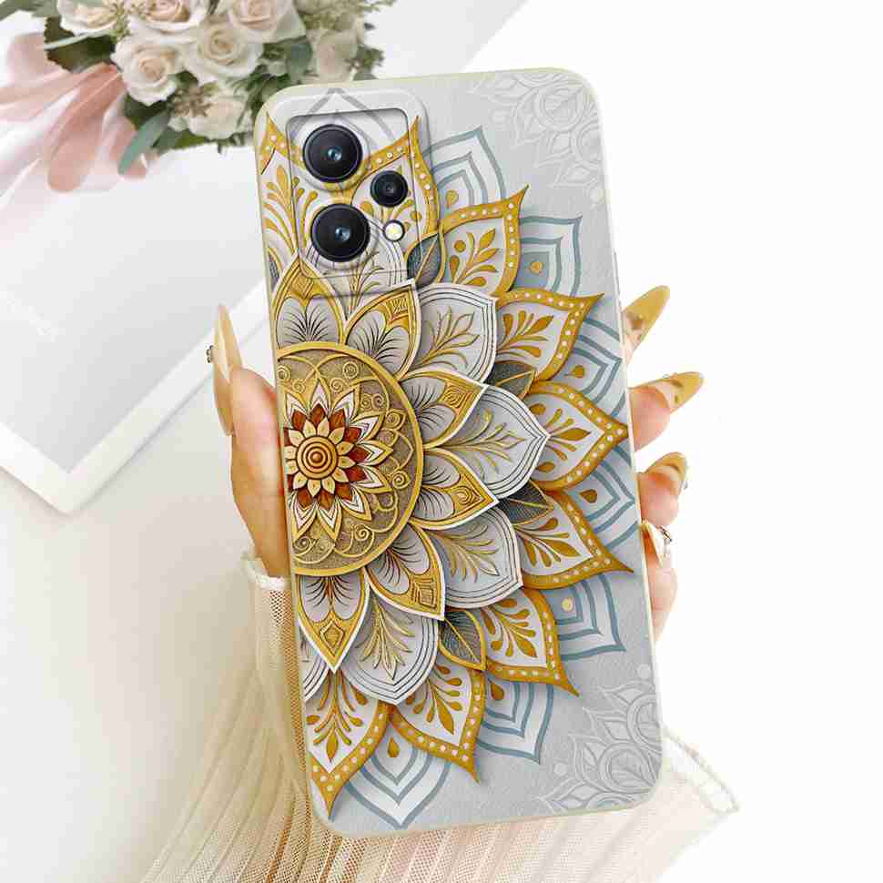 For Realme 9 5G Casing Fashion Butterfly Flower Case For Realme9 Pro 9pro 5G RMX3471 RMX3472 Soft Silicone Back Cover 6.6"