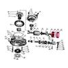 Alconstar- Elsstic Coupler Disc Or Drive Disc Stainless steel outer RingFor BMW R50 R1 R12 R 71 retro motorcycle  CJ-K 750