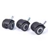 Universal Mute Wheel Office Chair Replacement Casters Rubber Roller Furniture