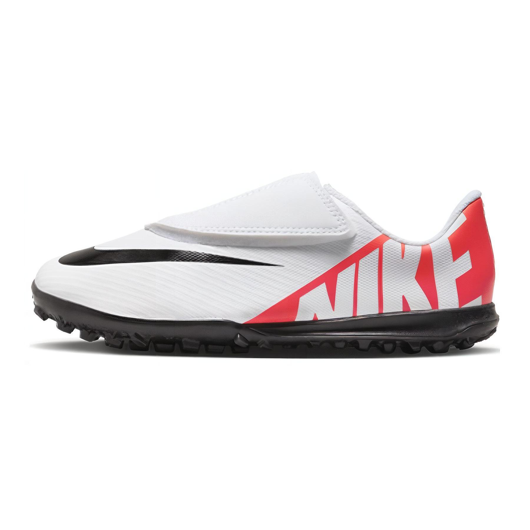 

Nike Slip Resistant Abrasion Resistant Low top Soccer Shoes Bright Red Kids DJ5966-600 28