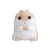 Plyschdocka Nyckelringar Djur Barnleksaker Nyckelring Fylld 10 cm Hamster Kawaii Dockor Barn Julklappar Väskhänge