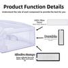 Dual-Function Dustbin Robot Vacuum Accessory Water Tank