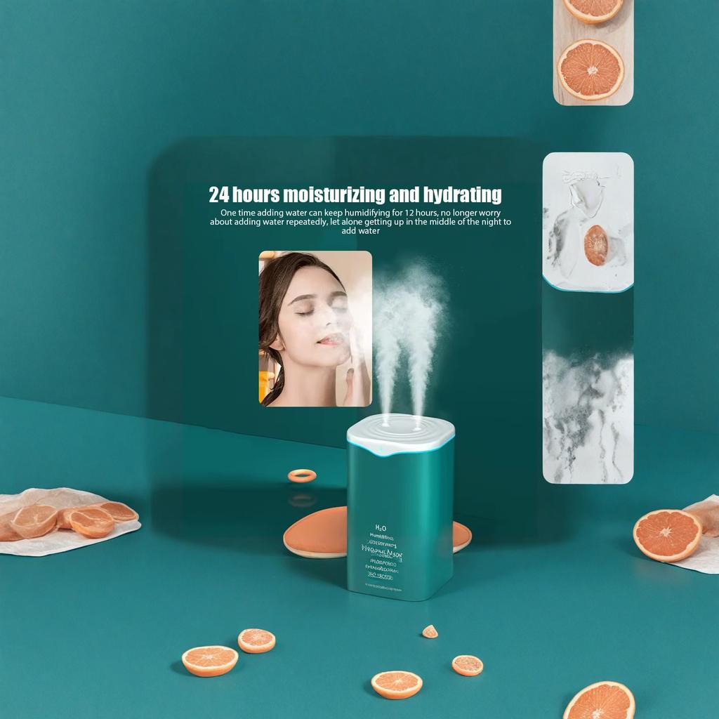 Nawilżacz powietrza USB z mgiełką, 2,2 L, duża pojemność, nawilżacz biurkowy