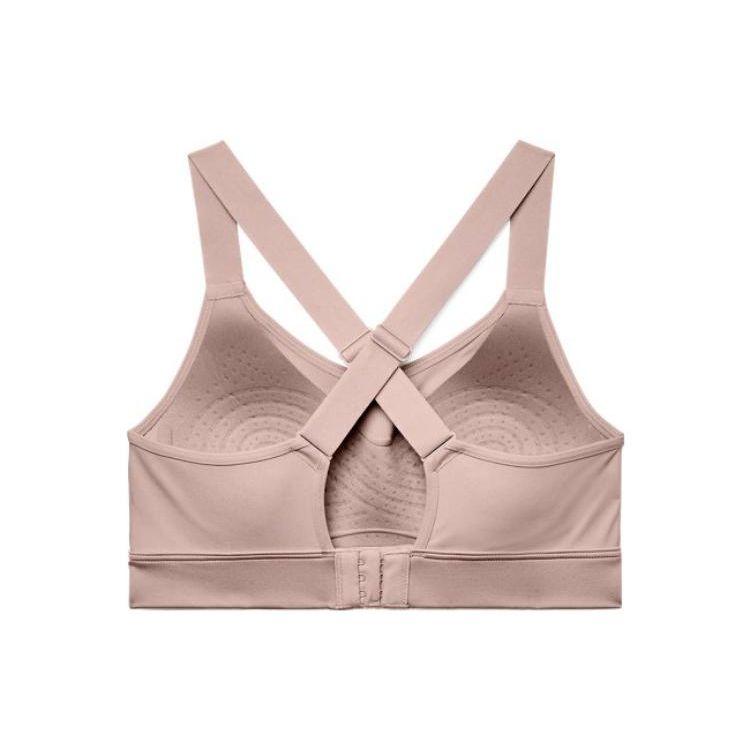 Under Armour Ss22 Continuum Solid U-Shape Crossback High-Intensity Training Sports Bra Women Underwear Pink 1372557-667