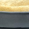 Cat Sofa Soft Plush Bed with Thickened Filling and Neck Protector Anti-Slip Bottom for Warm Winter Cats
