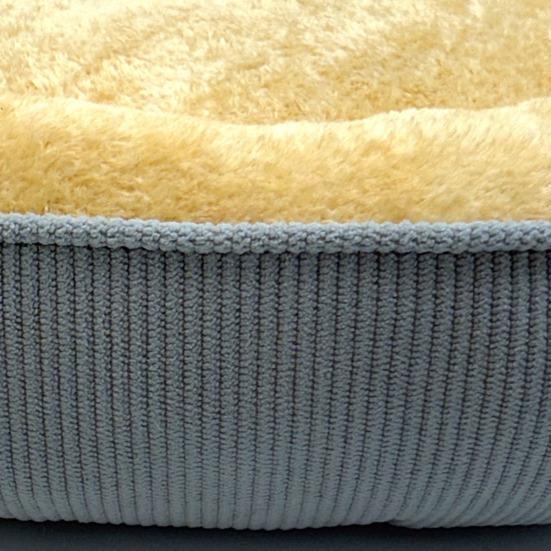 Cat Sofa Soft Plush Bed with Thickened Filling and Neck Protector Anti-Slip Bottom for Warm Winter Cats