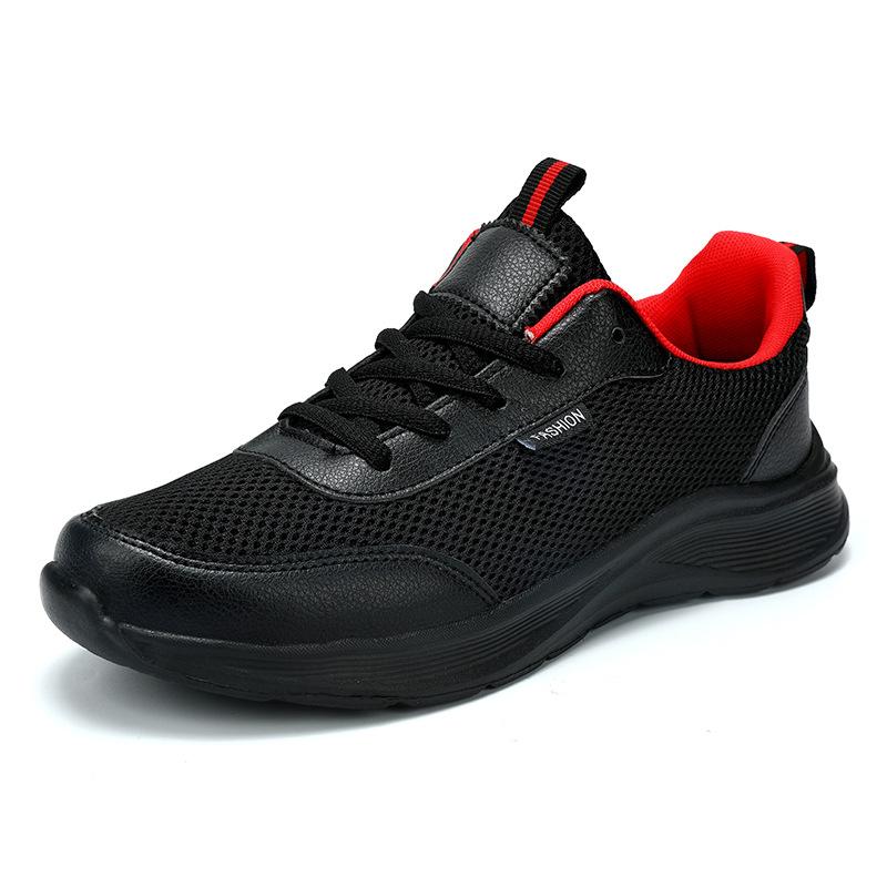 Jinjiang shoes autumn new dense mesh breathable casual sports shoes lightweight soft-soled running shoes comfortable and non-slip 38