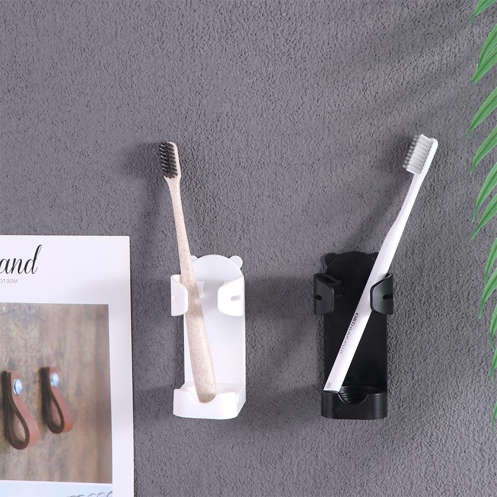 Self-Adhesive Razor Holder Non Perforated Shaver Storage Rack Wall Mounted Razor Rack for Bathroom