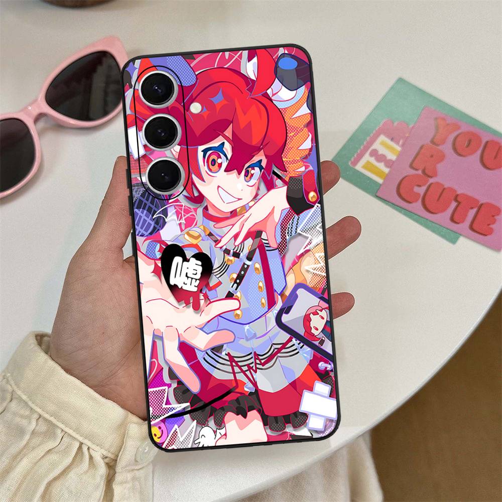 

Popular Virtual Singer Kasane Teto Phone Case For Samsung S 24 Fe 25 Ultra Plus 20 Lite 21 30 22 23 24 22 Ultra 5G Fundas Samsung S24 Plus