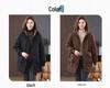 Women's Plus Size Winter Fleece-Lined Cotton Jacket 2024 - Middle-Aged & Elderly Casual Warm Coat