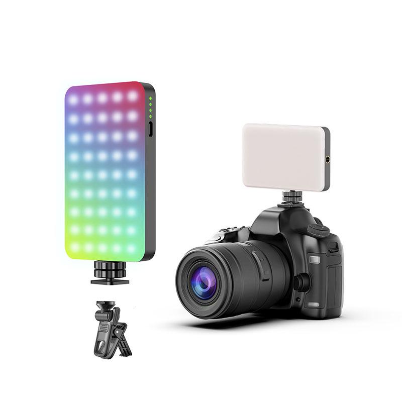 CYKE RGB Selfie Light with Cold Shoe for Photography