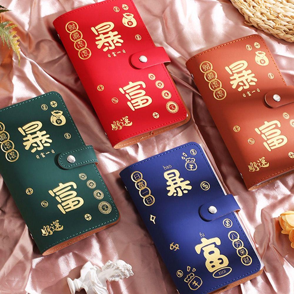 Get Rich Overnight Money Collection Book PU Savings Challenges Book Gift Savings Binder  Children
