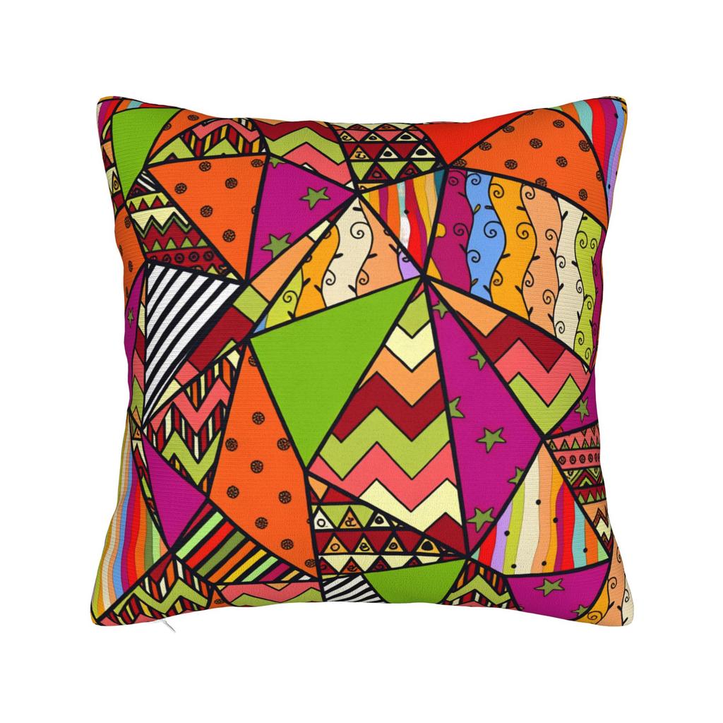 Pillow Case African Pattern Square Pillow Cover For Living Room Chair Funny Pillowcases