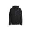 Waterproof And Breathable Windbreaker Jacket Men's Black IP1435