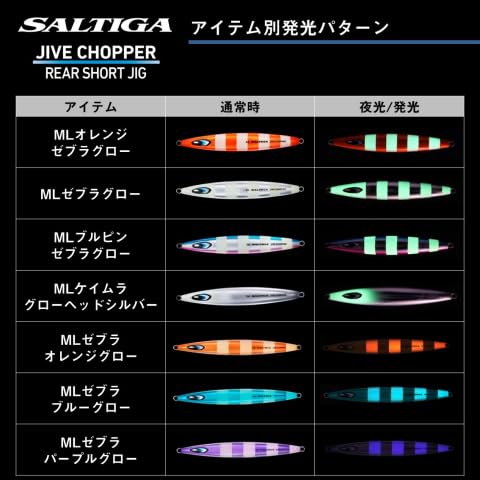 DAIWA Jig Saltiga Jive Chopper 60g ML Akakin
