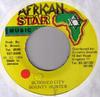 7inch Record BOUNTY HUNTER  Blooded City NONE African Star Mu 1994 Jamaica Reggae Ska  Dub Used