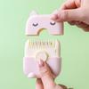 2 In 1 Baby Haircut And Hairdressing Comb Trim Bangs And Broken Hair Bangs Trimmer Manual Portable Children'S Adult Hair Clipper