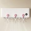 3Pcs Wall Mounted Conditioning Guide Fan Plastic Adjustable Suction Cup Air Conditioning Ventilator Windmill Shaped
