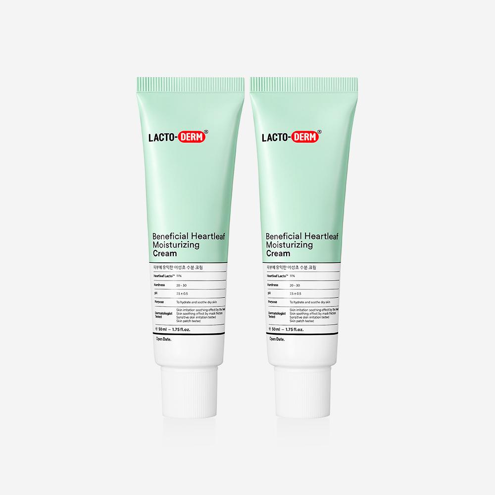 Lactoderm Skin-Beneficial Houttuynia Cordata Cream 50ml x 2